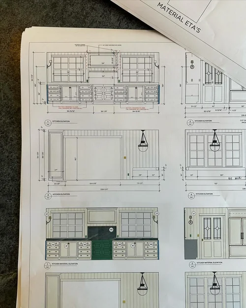 Always an exciting day when our construction documents get sent out for build. Blood, sweat, and tears go into these details making sure everything is as seamless as it can be before it&rsquo;s time for install. A whole team effort 🥹
.
.
.
#luxeatho